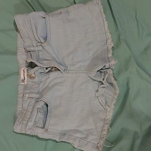Bluecrush girl blue jeans short